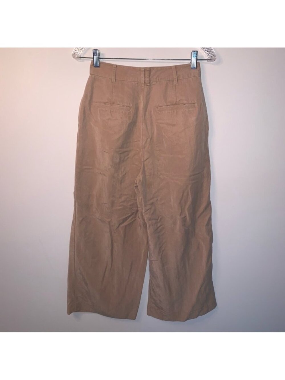 Rag & Bone Women’s Dark Khaki Ivy Culotte Cropped Pants 2 - Picture 6 of 13